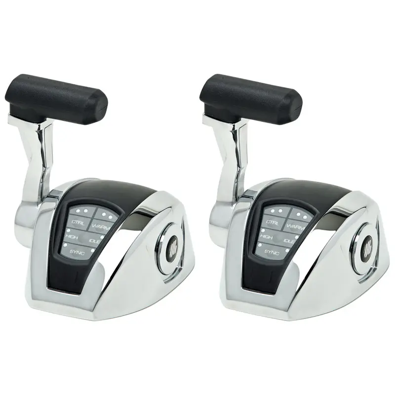 Uflex Power A Single-Engine, Dual-Station Control Kit — Mechanical Throttle & Electronic Shift [Me12] 1