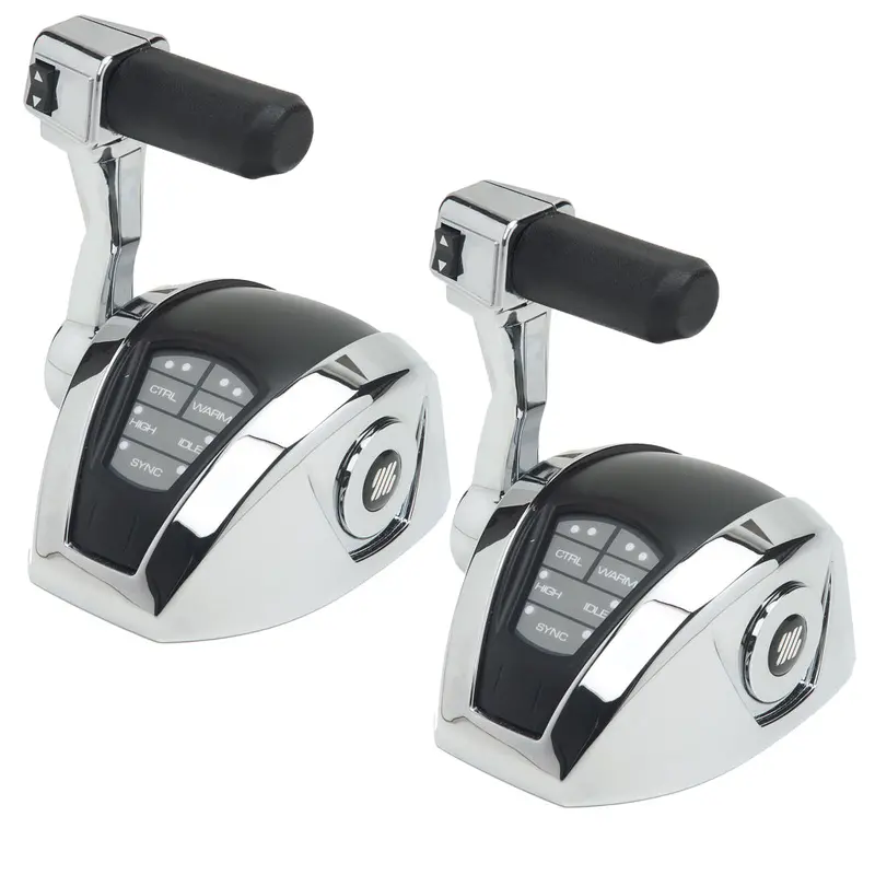 Uflex Power A Single-Engine, Dual-Station Trim-Enabled Control — Mechanical Throttle & Mechanical Shift [Mm12T] 1