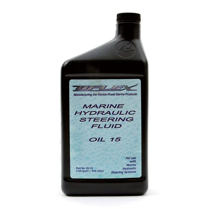 Uflex Premium Hydraulic Fluid – 1 Quart Bottle [Oil 15] 1
