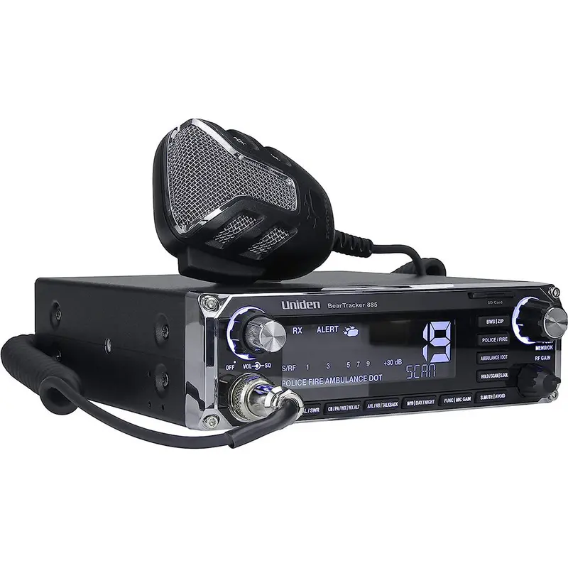 Uniden Beartracker 885 Hybrid Cb Radio With Scanning And Weather Alerts 1