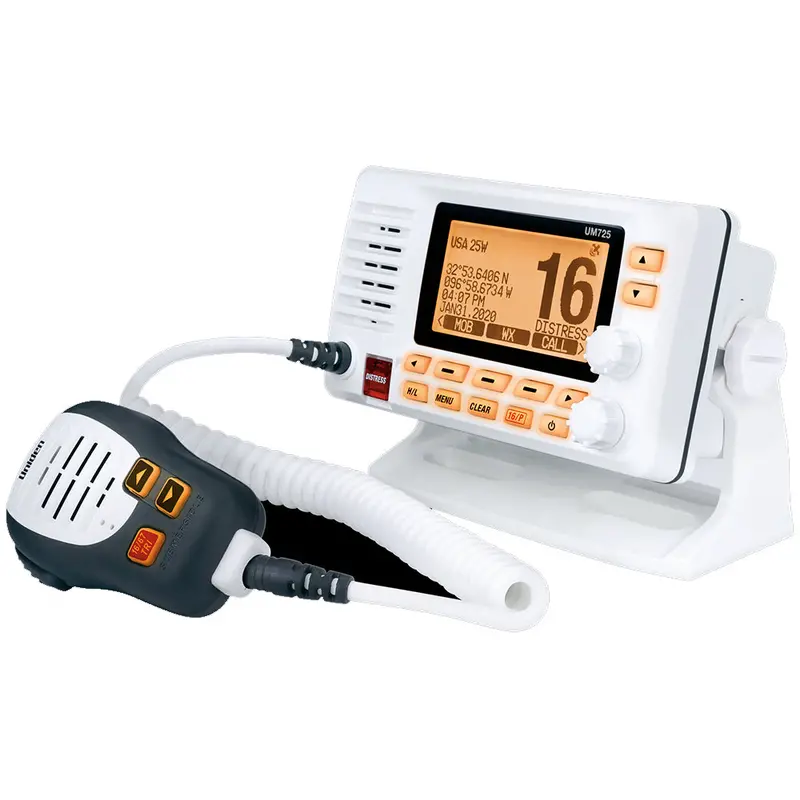 Uniden Um725 Fixed-Mount Vhf Marine Radio – White 1