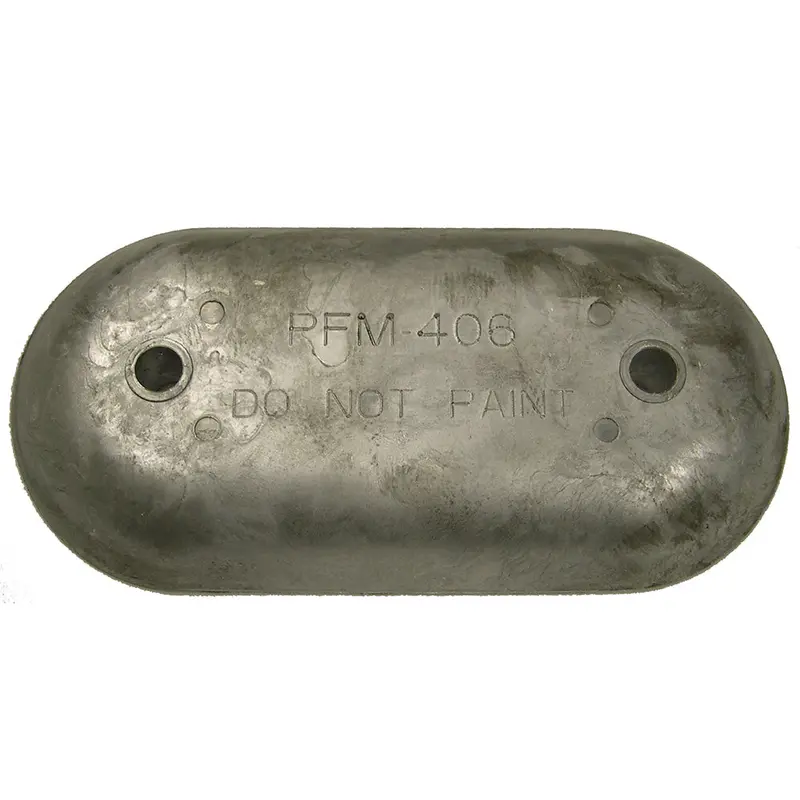 Universal Aluminum Hull Anode – Performance Metals [H406A] 1
