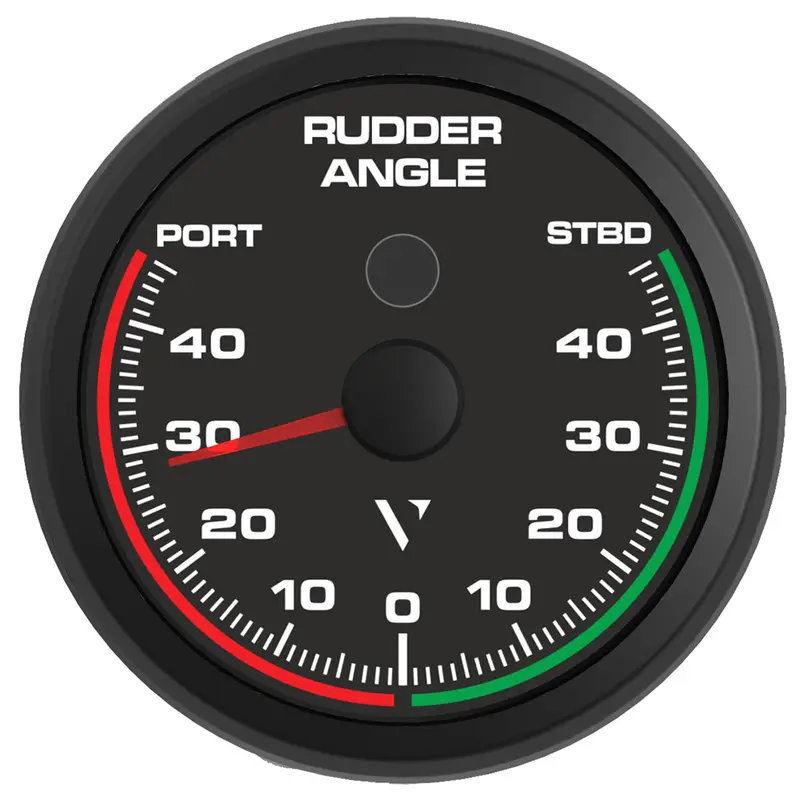 Veratron 85Mm (3-3/8") Nmea 0183 Rudder Angle Indicator – Professional Marine Gauge [B00067401] 1