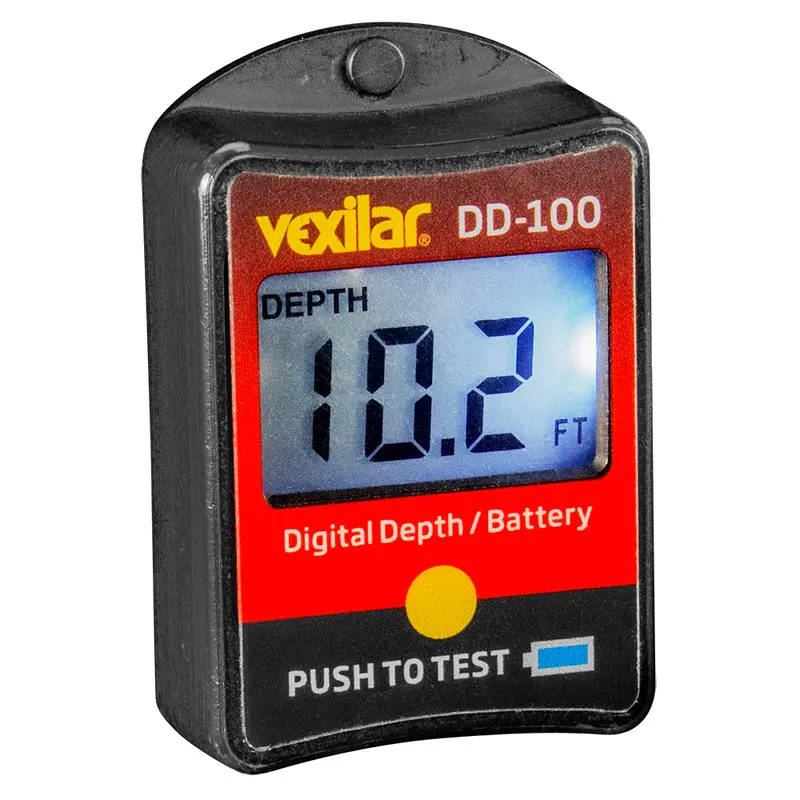 Vexilar Dd-100 Digital Depth And Battery Monitoring Gauge 1