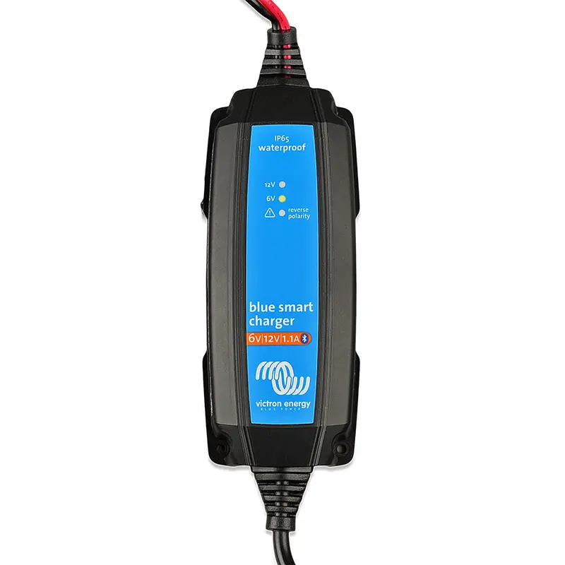 Victron Blue Smart Ip65 6V/12V Battery Charger – 1.1A Output, 120V Input (Bpc120134124R) 1