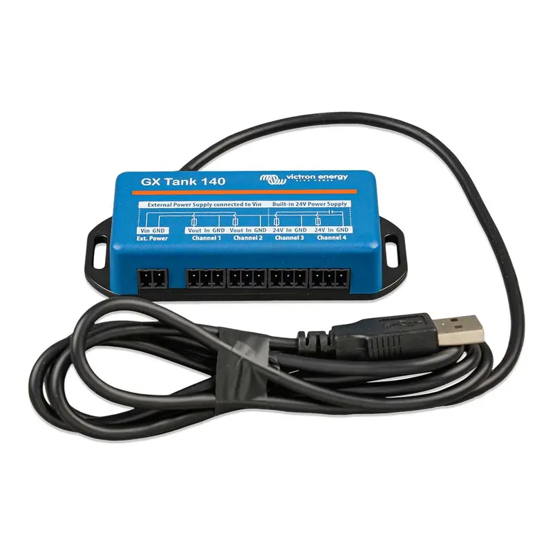 Victron Gx Tank 140 – 4-Channel Tank Monitor For 4–20Ma Or 1–10V Sensors [Bpp920140100] 1