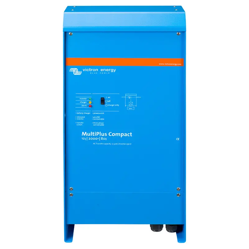 Victron Multiplus 12V 2000Va Inverter/Charger – 80A Charger, 50A Ac Transfer, Ul Listed [Pmp122200102] 1