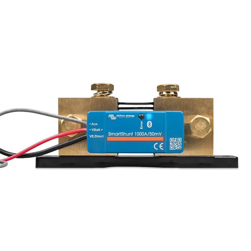 Victron Smartshunt 1000A 50Mv Ip65 Bluetooth Battery Monitor With Shunt And App Connectivity [Shu065210050] 1