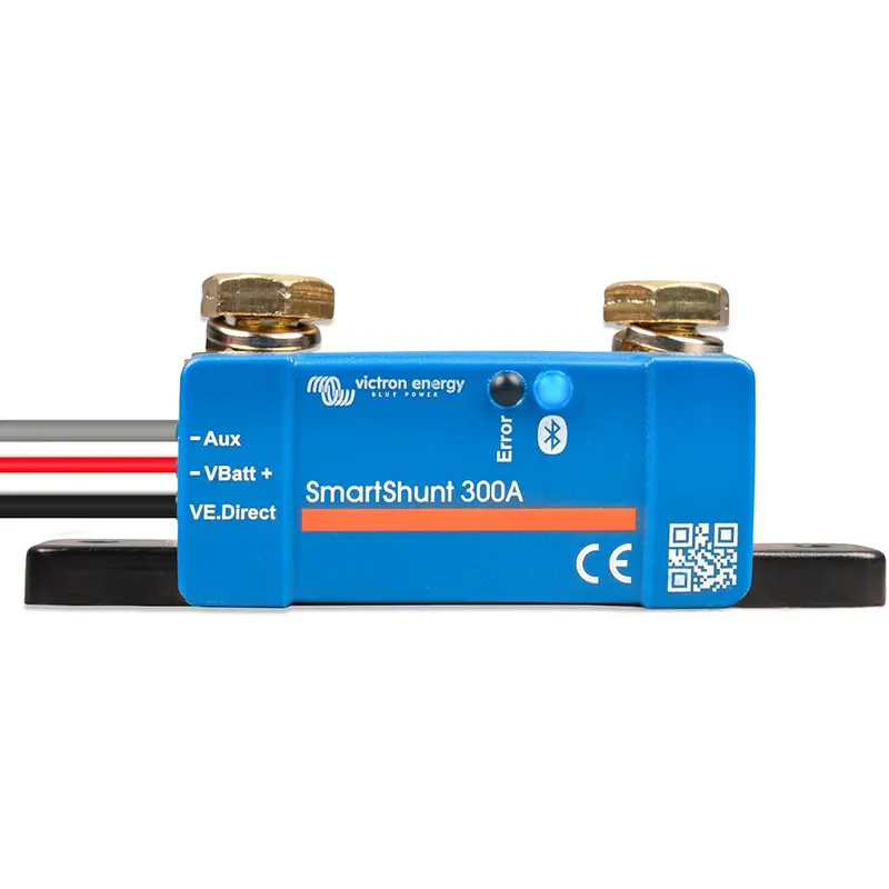 Victron Smartshunt 300A Ip65 Battery Monitor With Bluetooth & Shunt-Based Soc Tracking [Shu065130050] 1