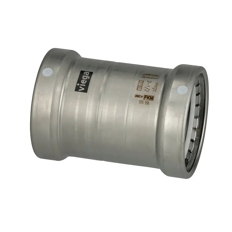 Viega Megapress 316 Stainless Steel Fkm 3" Slip Coupling (No Stop) | Model 98365 1