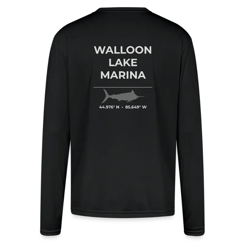 Walloon Lake Marina Performance Long Sleeve Top 1