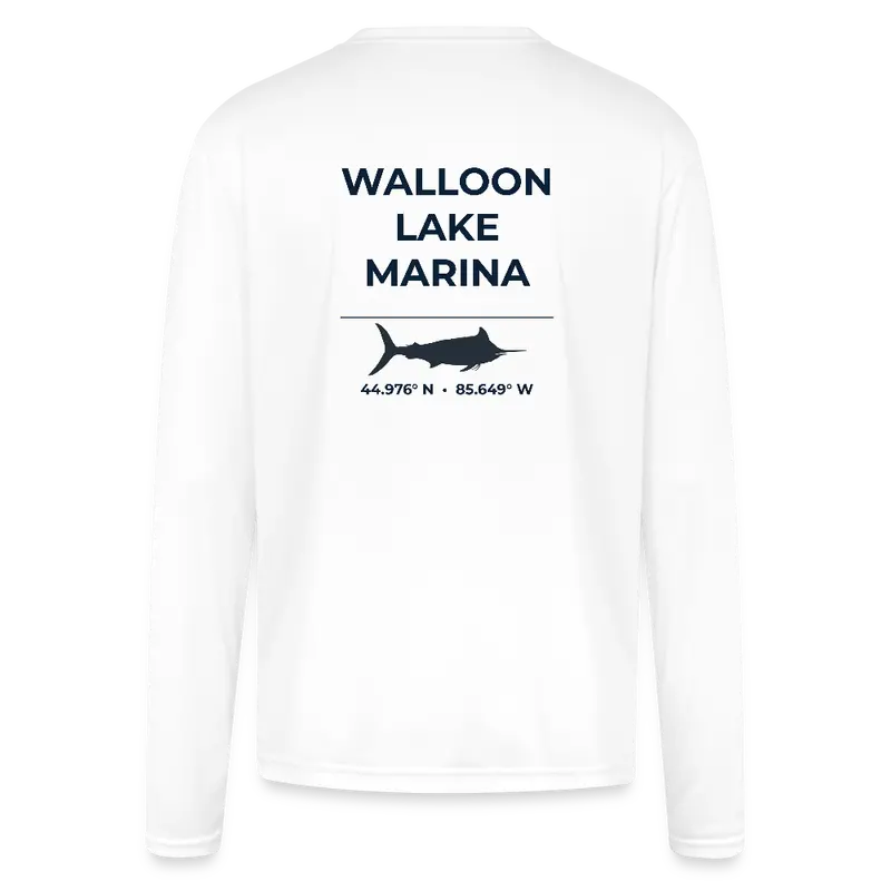 Walloon Lake Marina Technical Long Sleeve Tee 1