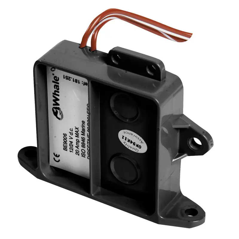 Whale Be9006 Electric Field Bilge Switch With Built-In Time Delay [Be9006] 1