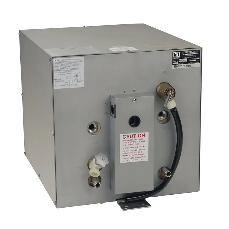 Whale Seaward 11-Gallon Galvanized Steel Hot Water Heater – Front Heat Exchanger, 240V/1500W 1