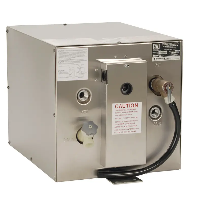 Whale Seaward 11-Gallon Stainless Steel Hot Water Heater – 120V/1500W 1