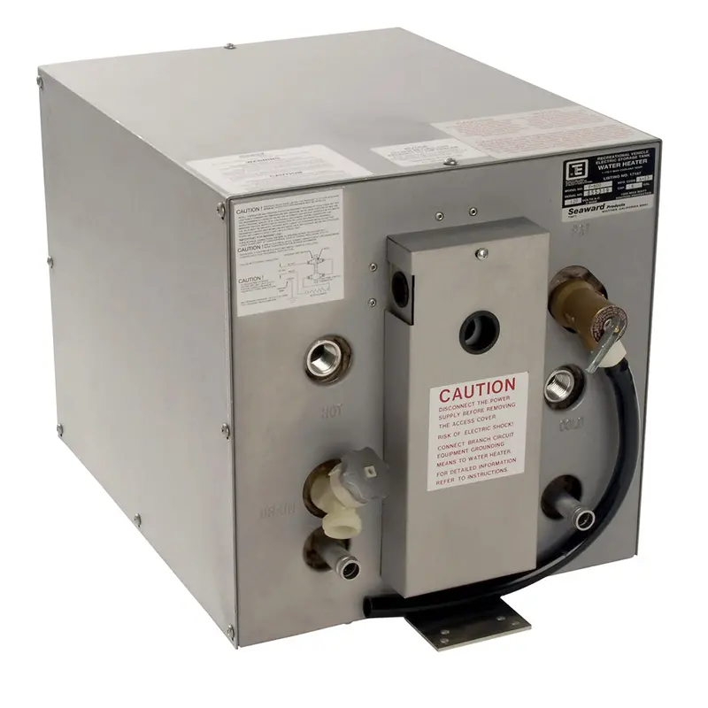 Whale Seaward 6-Gallon Galvanized Steel Hot Water Heater – Front Heat Exchanger, 240V/1500W 1