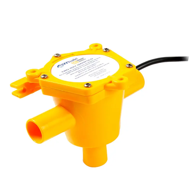 Whale Wm1982B Two-Way Waste Manifold – 6-Circuit, 3/4" Ports [Wm1982B] 1