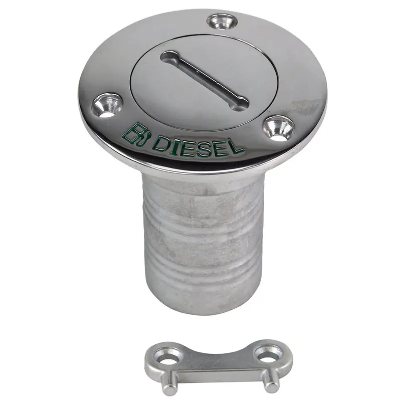 Whitecap 1.5-Inch Diesel Deck Fill Hose Fitting 1