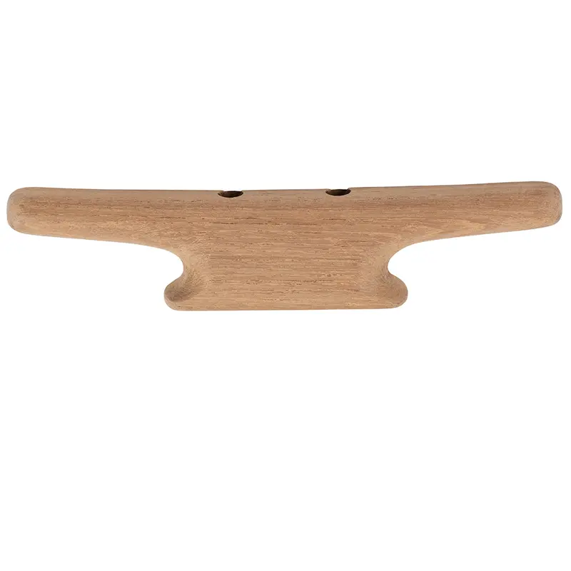 Whitecap 60401 Teak 6-Inch Cleat – Compact, Corrosion-Resistant Design [60401] 1