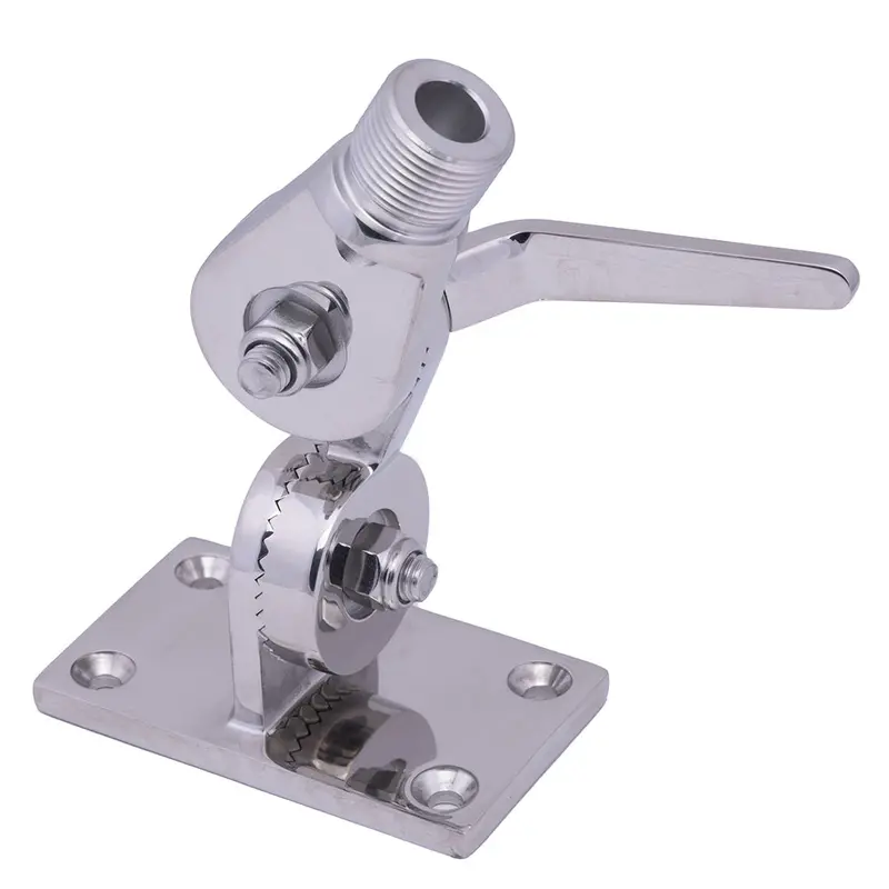 Whitecap Heavy-Duty 316 Stainless Steel Ratchet Antenna Mount [S-1802Bc] 1