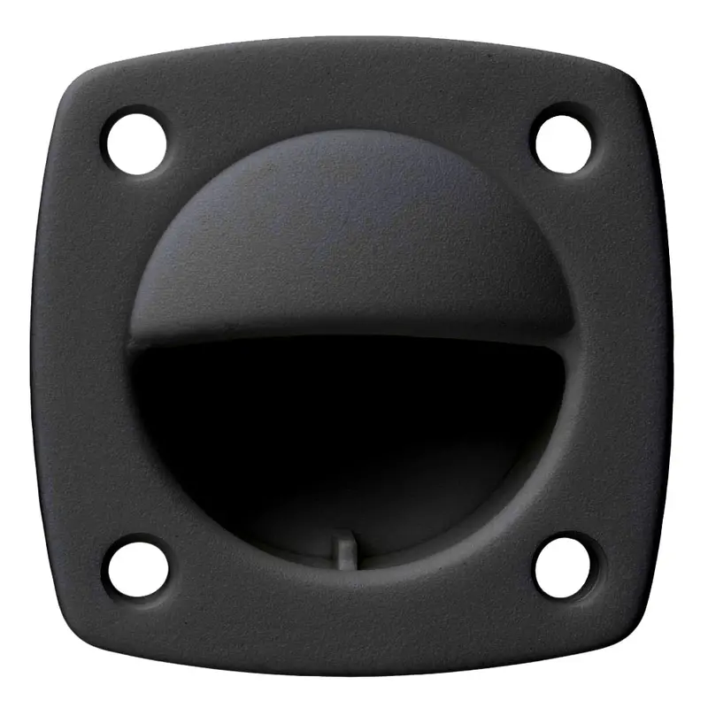 Whitecap Small Nylon Flush-Mount Pull Handle – Black Finish (3360Bc) 1