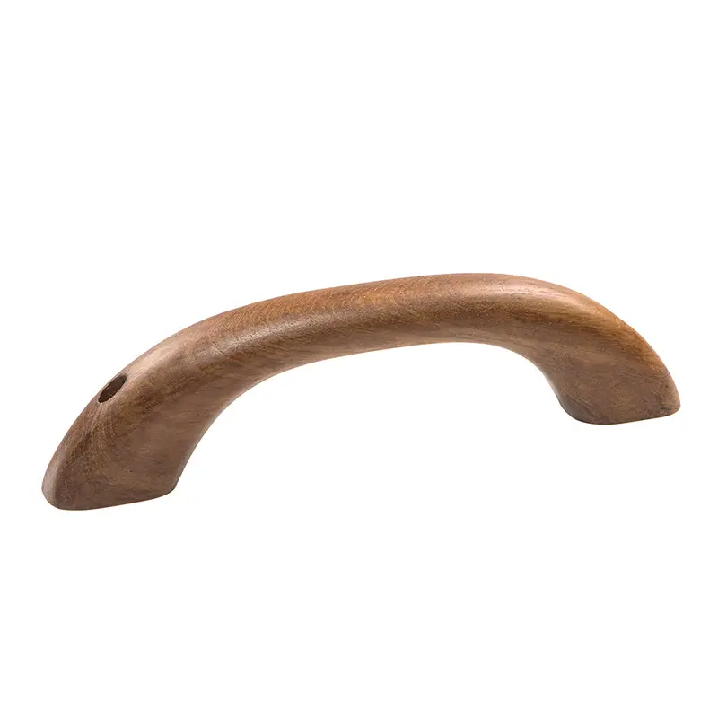 Whitecap Teak Grab Handle – Ergonomic 9-3/4" Long Marine-Grade Pull Bar (Model 60114) 1