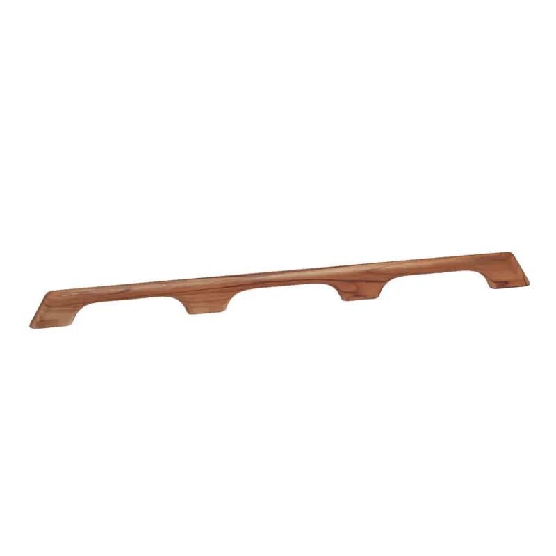 Whitecap Teak Handrail With 3 Loops – 33" Short-Reach Support Rail (Model 60104) 1