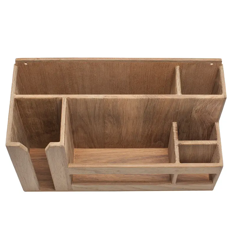 Whitecap Teak Multi-Use Holder – For Dishes, Cups & Utensils [62404] 1