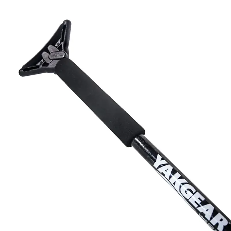 Yakgear Yakstick Floating Stake-Out Pole – 6.5 Ft Black Anchor Stick With Mudfoot (01-0079) 1